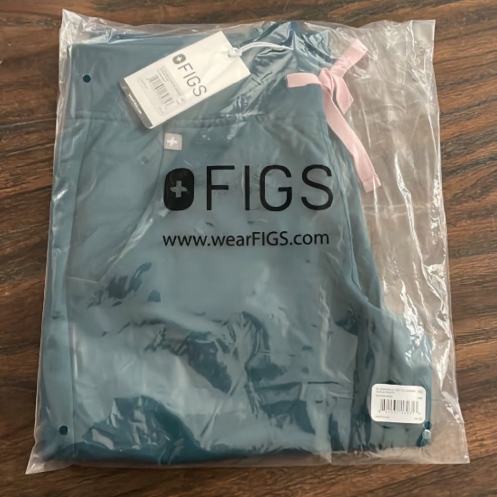 Figs Scrub Pants,  Caribbean Blue,  XS/Petite